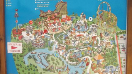 Antigo Mapa da Terra Mítica